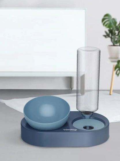 Automatic Double Pet Bowl and Water Dispenser (Large)
