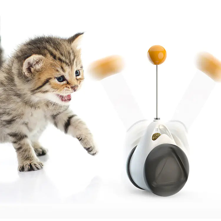 New Wobble Toy for Cats with Treat Dispenser