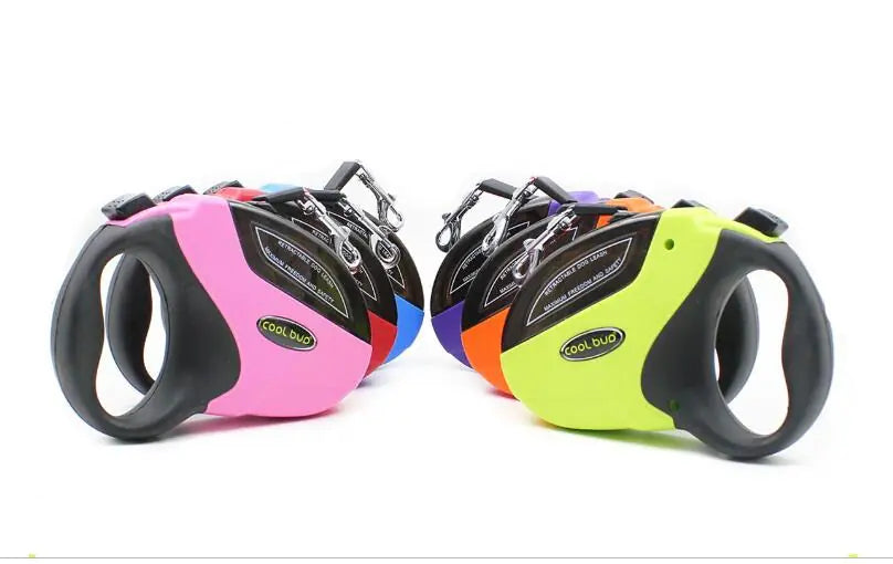 Automatic Retractable Leash for Large Dogs (5m, 50kg)